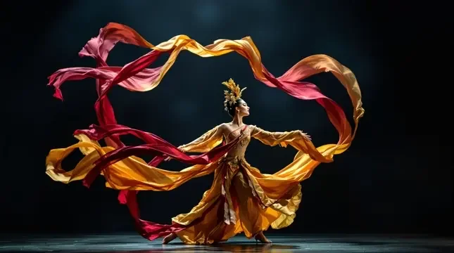 《霓裳羽衣》敦煌舞蹈 - 97视频 《霓裳羽衣》敦煌舞蹈